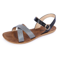 Sandalias planas para mujer con hebilla Miss Rose
