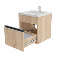Tocador para baño de madera MDF, sin lavabo