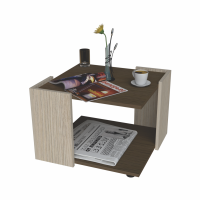 Mesa de centro con espacio multifuncional de madera MDF