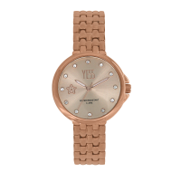 Reloj YESS SM-19618 de acero inoxidable para damas