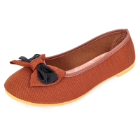 Zapato para mujer con lazo bicolor Miss Rose