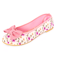 Bailarina con estampado de flores Miss Rose
