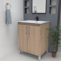 Tocador para baño de madera MDF