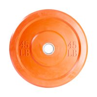 Disco de peso naranja para barra 45lbs