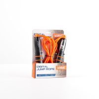 Soga de saltar naranja con contador digital - LIVEUP