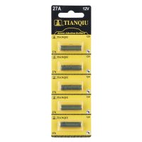 Baterías alcalinas de botón Tianqiu 27A 12V
