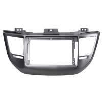 Dash Kit de instalación radio doble DIN para Hyundai Tucson 2015 Color Negro
