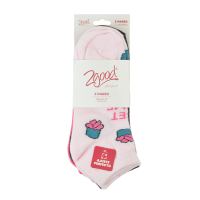 Pack de 3 Pares de Medias Tobilleras para Niñas - 2GOOD