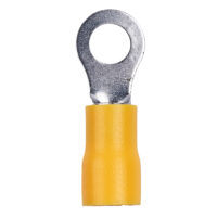 Terminal tipo anillo calibre 10 amarillo