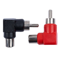 Conectores RCA macho a RCA hembra