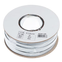 Protector de cable trenzado de 1/2" gris