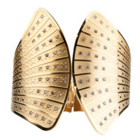 Brazalete de dama color dorado