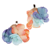 Aretes de paja toquilla