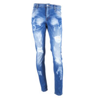 Jeans de caballeros con diseños rasgado