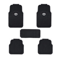 Juego de 4 piezas de alfombras con logo Toyota