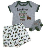 Conjunto de 3 piezas para infantes